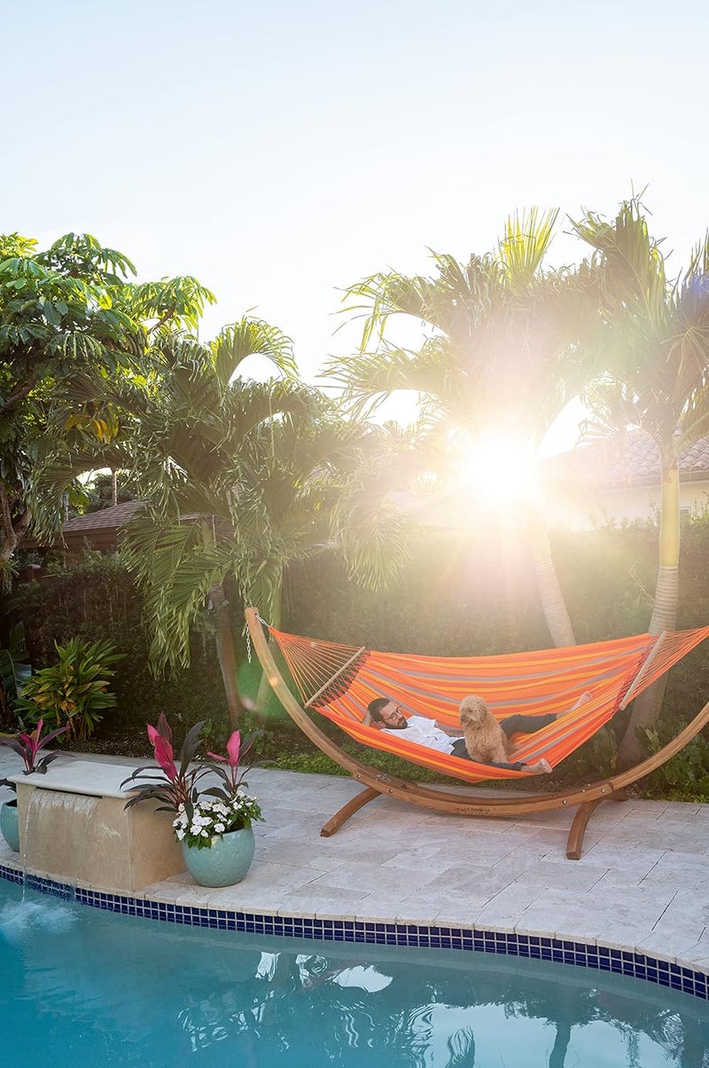 LA SIESTA Alisio Double Spreader Bar Hammock (Size L - 160 cm) (Toucan) - Image 2